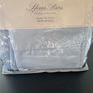 SFERRA Light Blue Luxury Sheet Set